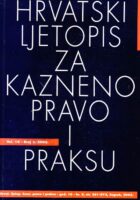 Hrvatski ljetopis za kazneno pravo i praksu, 2/2003