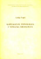 Kapitalizam, tehnologija i nemačka sociologija