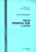 Problem eksperimentalne metode u estetici