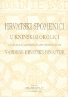 Hrvatski spomenici u kninskoj okolici, uz ostale suvremene dalmatinske