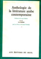 Anthologie de la litterature Arabe contemporaine, La poesie