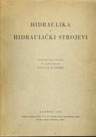Hidraulika i hidraulički strojevi