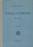Nauka o toplini, dio prvi