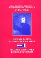 Znanstveni skup 200-ta obljetnica Code civil-a