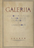 Katalog galerije slika JAZU - Umjetnost do XIX. stoljeća