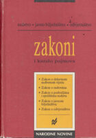 Zakoni i kazalo pojmova