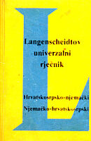 Hrvatskosrpsko-njemački, njemačko-srpskohrvatski rječnik
