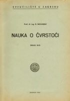 Nauka o čvrstoći, drugi dio