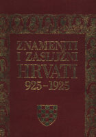 Znameniti i zaslužni Hrvati (925-1925)