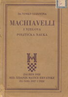 Machiavelli i njegova politička nauka