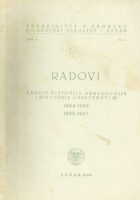 Radovi, god.6, sv.6 (1964/65 i 1966/67)