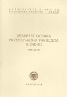 Dvadeset godina Filozofskoga fakulteta u Zadru (1956/76)