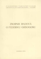 Zbornik radova o Federiku Grisogonu