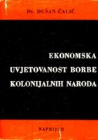 Ekonomska uvjetovanost borbe kolonijalnih naroda