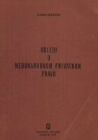 Ogledi o međunarodnom privatnom pravu