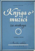Knjiga o muzici za svakoga - I. elementi muzike; II. Registar stručnih pojmova