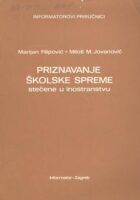 Priznavanje školske spreme stečene u inostranstvu