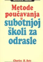 Metode poučavanja u subotnjoj školi za odrasle
