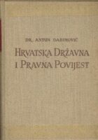 Hrvatska državna i pravna povijest