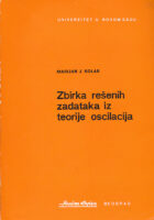 Zbirka rešenih zadataka iz teorije oscilacija