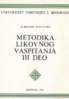 Metodika likovnog vaspitanja III deo