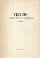 Vjesnik Državnog arhiva u Rijeci, sv. IV