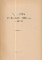 Vjesnik Državnog arhiva u Rijeci, sv. II