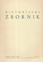 Historijski zbornik, 1970-1971
