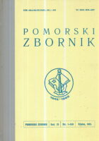 Pomorski zbornik, knjiga 23/1985