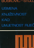 Usmena književnost kao umjetnost riječi