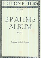 Brahms Album - Band I - Ausgabe für hohe Stimme