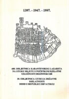 600. obljetnica karantenskog lazareta na otoku mljetu s početkom djelatne uslužnosti dezinfekcije