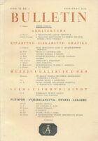 Bulletin JAZU 3/1958