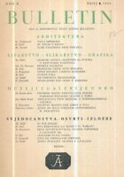 Bulletin JAZU 3/1962