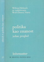 Politika kao znanost : jedan pregled
