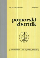Pomorski zbornik, knjiga 36/1998