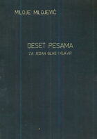 Deset pesama za jedan glas i klavir