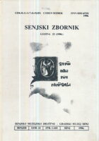Senjski zbornik XXIII - 1996.