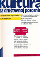 Kultura na društvenoj pozornici
