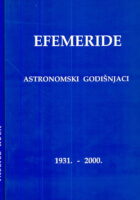 Efemeride (astronomski godišnjaci) od 1931. - 2000. godine (za ponoć) i Tablice kuća
