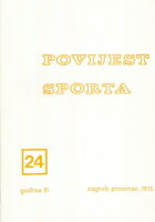 Povijest sporta 24 (godina VI)