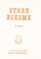 Stare pjesme, 3. svezak