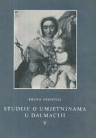 Studije o umjetninama u Dalmaciji V