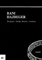 Rani Hajdeger: Recepcija i kritika Bivstva i vremena