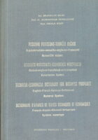 Poslovni privredno-tehnički rečnik : Srpskohrvatsko-nemačko-englesko-francuski - Numerički sistem