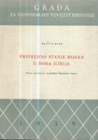 Privredno stanje Rijeke u doba Ilirije