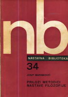 Prilozi metodici nastave filozofije
