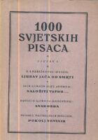 1000 svjetskih pisaca, sv. 1.