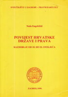 Povijest hrvatske države i prava: razdoblje od 18. do 20. stoljeća