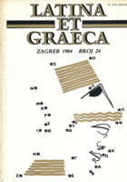 Latina et Graeca, br. 24/1984